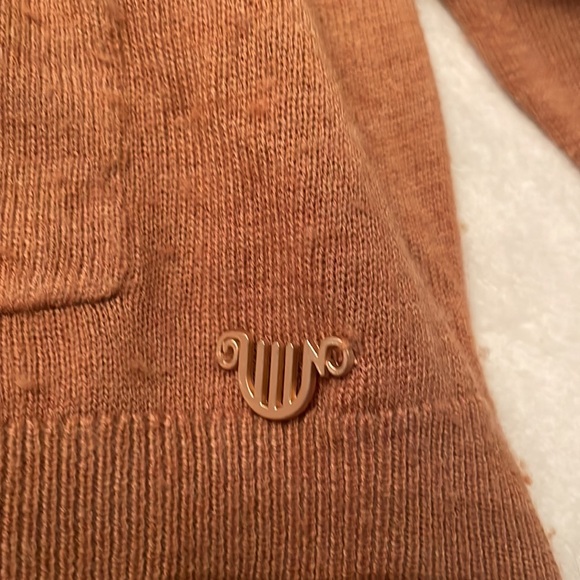Light Brown Orfeo Paris Cardigan - Picture 4 of 8